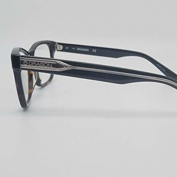 *SOLD* Dragon Dylan DR134 206 Dark Tortoise Square Eyeglasses Frame 52-18-140 - Picture 3 of 13